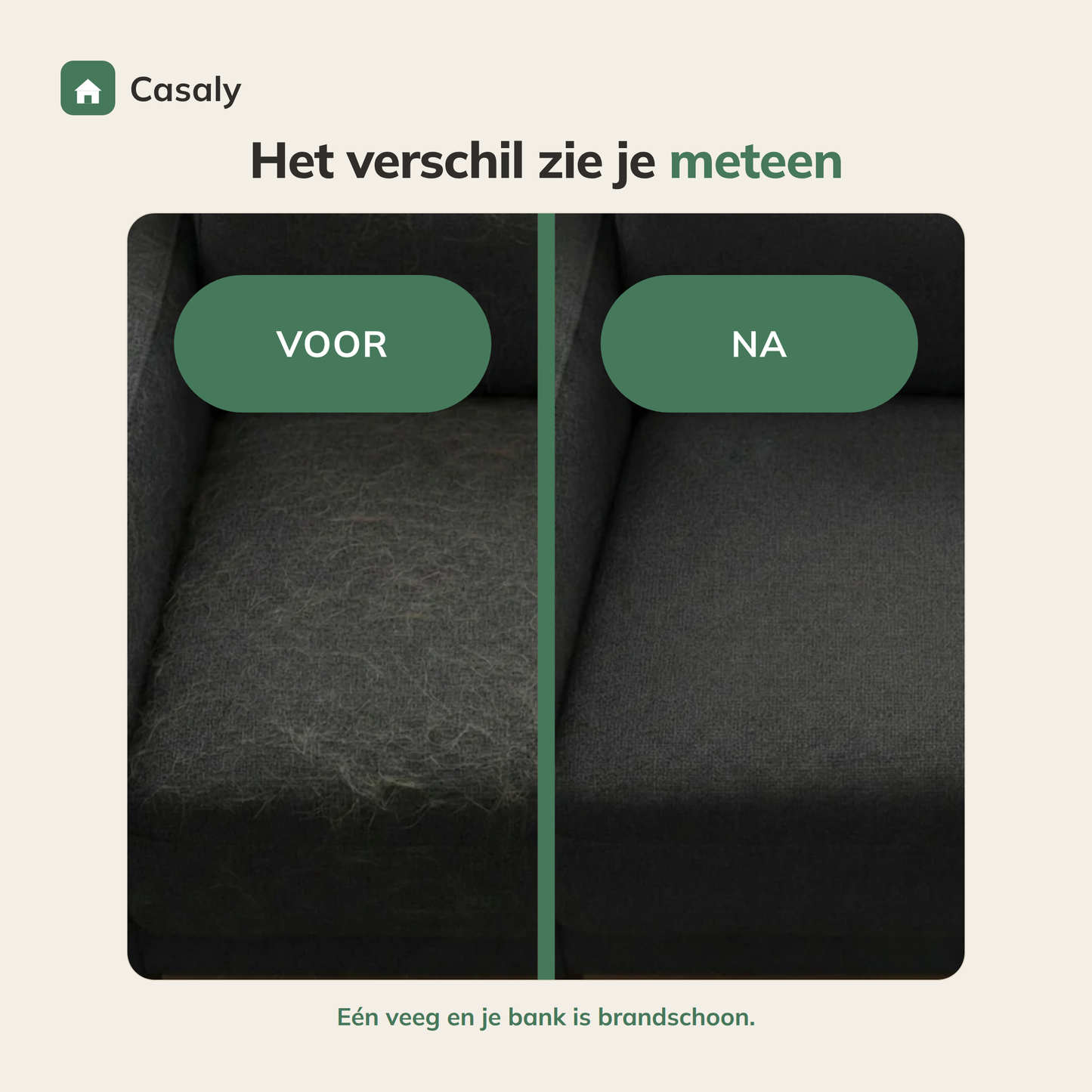 Casaly Anti-Haar Handschoen herbruikbaar